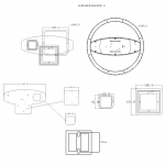 Управляемая светодиодная люстра LORA DOUBLE 78W S-ON/OFF-460х65-WHITE/WHITE-220-IP20