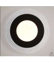 Світильник керований світлодіодний PLAZA R 20 Вт 230х45 мм Чорний