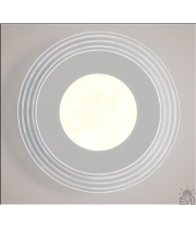 Світильник керований світлодіодний PLAZA R 20 Вт 230х45 мм Білий