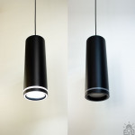 Светильник подвесной SIENA R 83x1000 мм Черный для лампы GX53