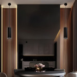 Светильник подвесной SIENA R 83x1000 мм Черный для лампы GX53