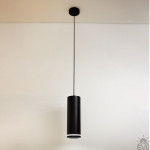 Светильник подвесной SIENA R 83x1000 мм Черный для лампы GX53