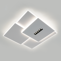 Керована світлодіодна люстра STERREN 105W 3S 520×535×55-WHITE/BLACK-220-IP20