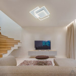 Люстра керована світлодіодна VEGA TRIPLE 3S 70 Вт 470х470х60 мм Біла