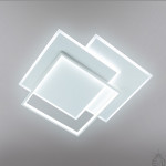 Люстра керована світлодіодна VEGA TRIPLE 3S 70 Вт 470х470х60 мм Біла