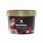 Фарба для стін Eskaro Mattilda бархатисто-матова біла, що миється 9.5 л