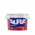 Матовая водно-дисперсионная краска Aura Mattlatex для потолков и стен 2.5 л