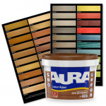Лазур для дерева Aura® Lasur Aqua безколірна шовковисто-матова 2.5 л