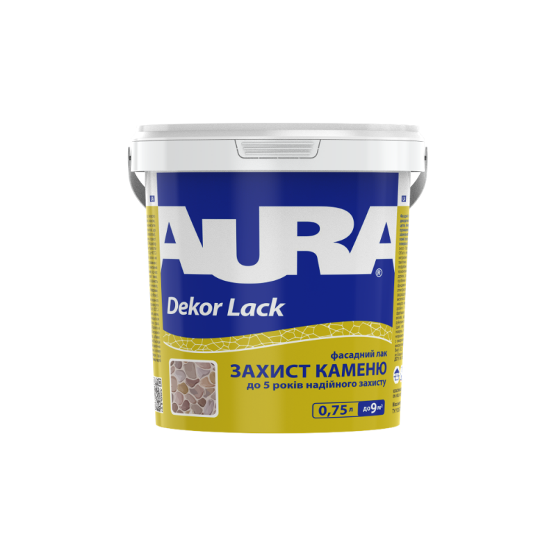 Лак фасадний для каменю Aura Dekor Lack напівглянсовий 0.75 л