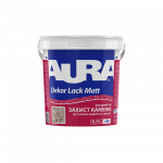 Фасадний лак для каменю Aura® Dekor Lack Mat з ефектом «мокрого каменю» напівматовий 0,75 л (0,9 кг)