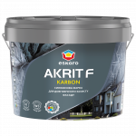 Силіконова фарба Eskaro Akrit F Karbon для довговічного захисту фасаду матова біла біла 2,7л (3,46 кг)