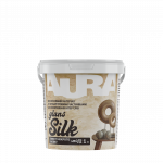 Декоративна фарба Мокрий шовк Aura® Silk Glans з шовковистим блиском та перламутровим ефектом срібна 1 л (1,2 кг)
