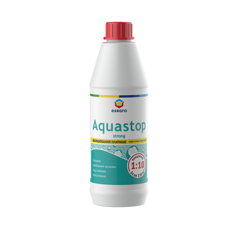 Ґрунт концентрат ESKARO Aquastop Strong (1:10) 1 л 