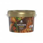 Краска для кухни Eskaro Akzent Kitchen шелковисто-матовая Белая 2.7 л