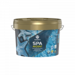 Краска акриловая Eskaro Akzent Spa полуглянцевая белая 2.7 л