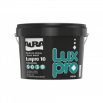 Фарба для кухонь та ванних кімнат AURA Luxpro 10 напівматова біла 9.5 л