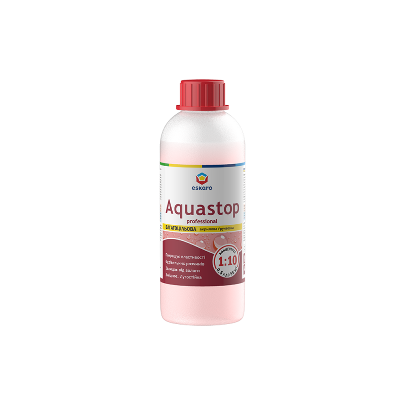 Грунтовка концентрат ESKARO Aquastop Professional (1:10) 0.5 л Грунтовка концентрат ESKARO Aquastop Professional (1:10) 0.5 л