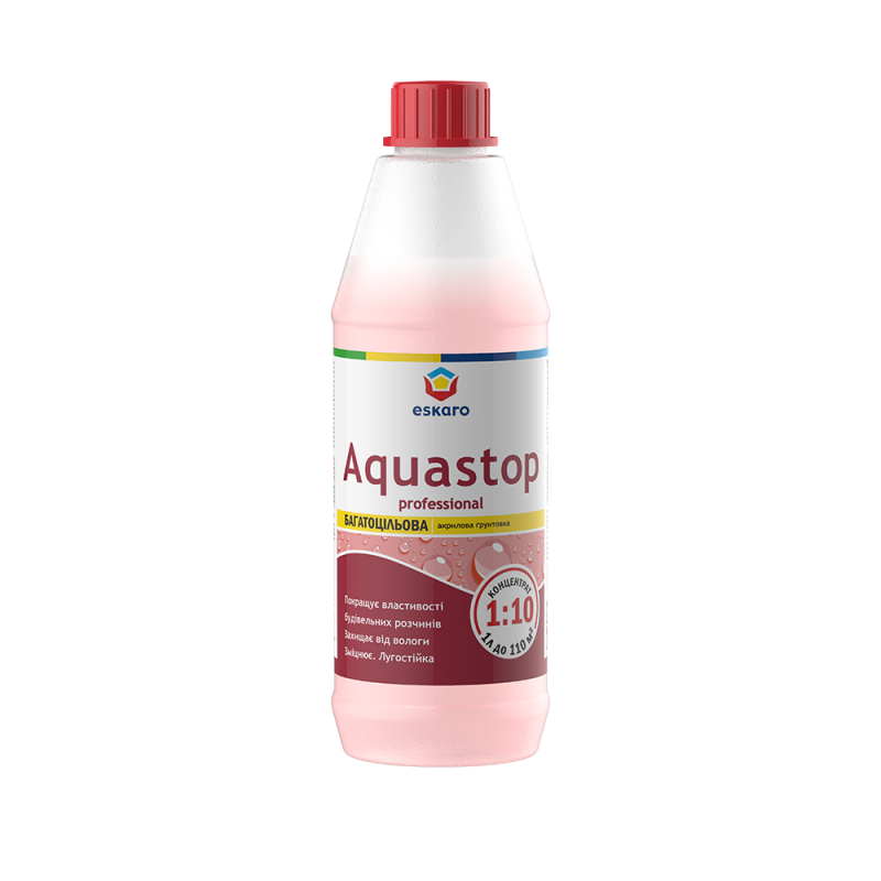 Грунтовка концентрат ESKARO Aquastop Professional (1:10) 1 л Грунтовка концентрат ESKARO Aquastop Professional (1:10) 1 л