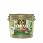 Декоративно-защитное масло для дерева AURA Terrace Brown коричневая 2.7 л