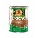 Декоративно-защитное масло для дерева AURA Terrace Brown коричневая 0.9 л