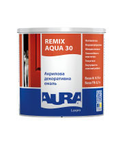 Емаль акрилова Aura Luxpro Remix Aqua 30 Біла напівматова