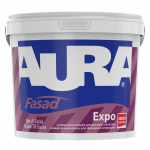 Матовая акриловая краска AURA Fasad Expo для наружных и внутренних работ 5 л