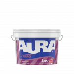 Матовая акриловая краска AURA Fasad Expo для наружных и внутренних работ 2.5 л