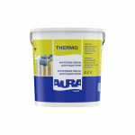 Эмаль для радиаторов AURA Luxpro Thermo акриловая без запаха белая глянцевая 2.2 л