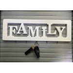 Ключница настенная Family 45x14 см белый