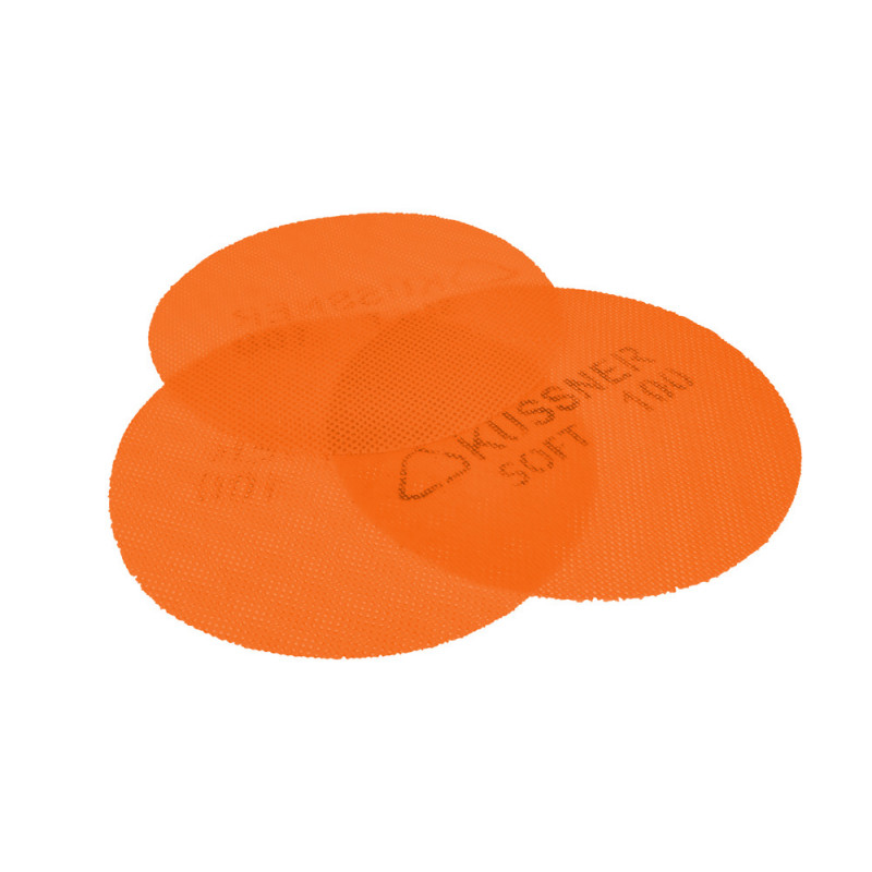 Сетка абразивная Kussner Soft 225 мм Р100, 3 шт, на липучке (1010-320310)