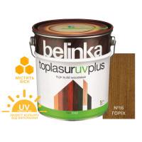 Фарба-лазур для дерева Belinka TopLasur UV+ №16 горіх напівглянець