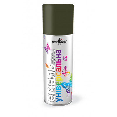 Емаль аерозольна NEW TON RAL 6006 хакі-олива мат 400 мл