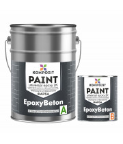 Краска эпоксидная Kompozit EpoxyBeton серая RAL 7040 глянцевая