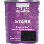 Молоткова емаль Aura® Stark 3 в 1 чорний №90 глянець 2.2 кг