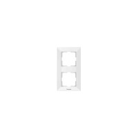 Рамка 2-пост. вертикальная Panasonic Arkedia Slim белая WNTF08122WH-UA1