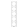 Рамка 5-пост. вертикальная Panasonic Arkedia Slim белая WNTF08152WH-UA1