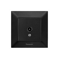 Розетка TV оконечная Panasonic Arkedia Slim чёрная WNTC04512BL-UA1