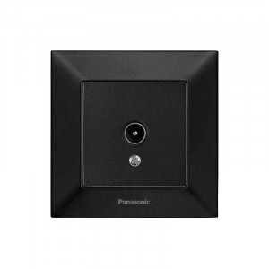 Розетка TV кінцева Panasonic Arkedia Slim чорна WNTC04512BL-UA1