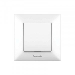 Вимикач 1-кл. Panasonic Arkedia Slim білий WNTC00012WH-UA1