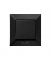 Выключатель 1-кл. Panasonic Arkedia Slim чёрный WNTC00012BL-UA1