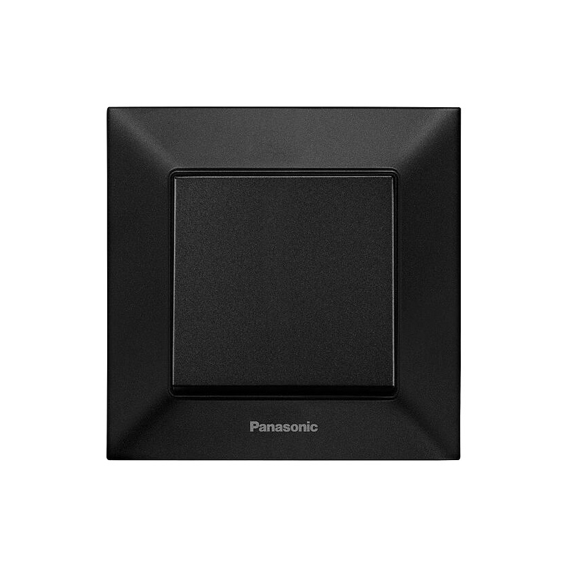 Выключатель 1-кл. Panasonic Arkedia Slim чёрный WNTC00012BL-UA1