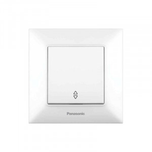 Вимикач 1-кл. прохідний Panasonic Arkedia Slim білий WNTC00032WH-UA1