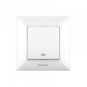 Вимикач 1-кл. реверсивний Panasonic Arkedia Slim білий WNTC00052WH-UA1