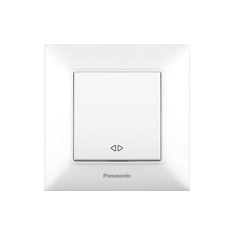 Выключатель 1-кл. реверсивный Panasonic Arkedia Slim белый WNTC00052WH-UA1