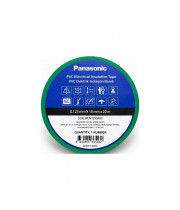 Изолента ПВХ Panasonic 0.125×18мм, 20м, зелёная WCMT20GRARJ