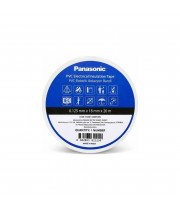 Изолента ПВХ Panasonic 0.125×18мм, 20м, белая WCMT20WHARJ