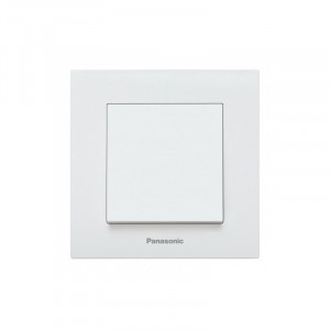 Выключатель 1-клавишный Panasonic Karre Plus 55 белый (WDTC90012WH-UA1)