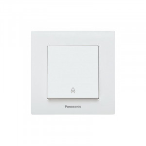 Кнопка звонка Panasonic Karre Plus 55 белая (WDTC90192WH-UA1)