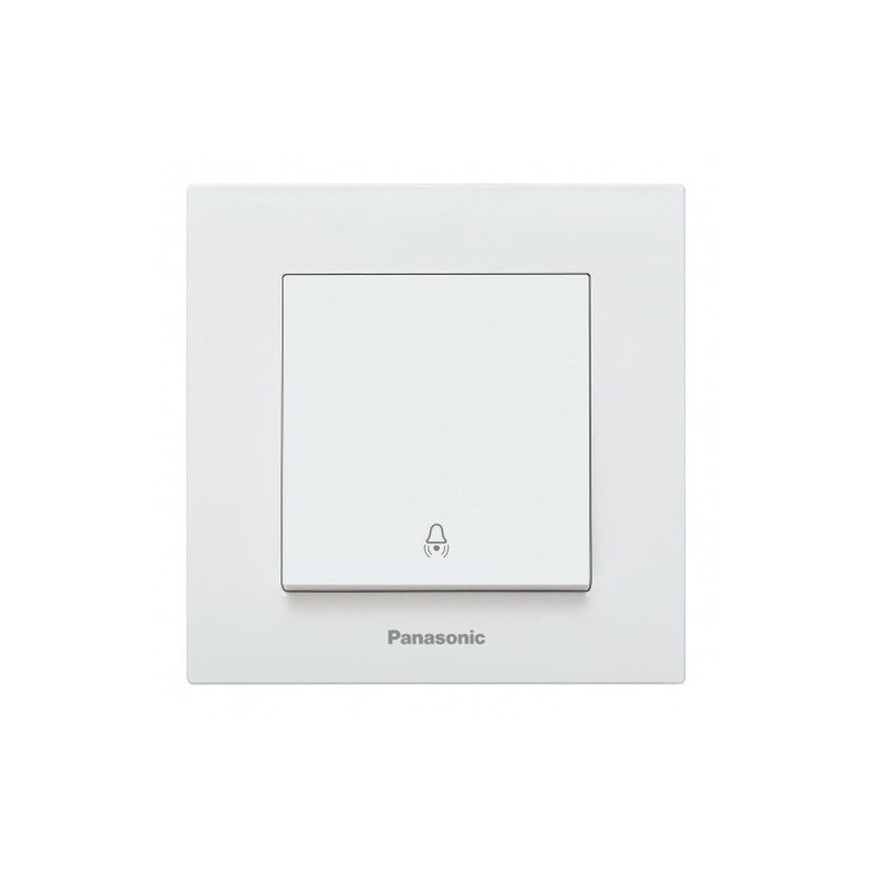 Кнопка звонка Panasonic Karre Plus 55 белая (WDTC90192WH-UA1)