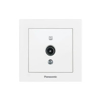 Розетка телевизионная (TV) Panasonic Karre Plus 55 белая (WDTC94512WH-UA1)